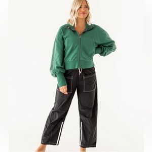 NEW Free People Movement Fly By Night Pants in Black XS